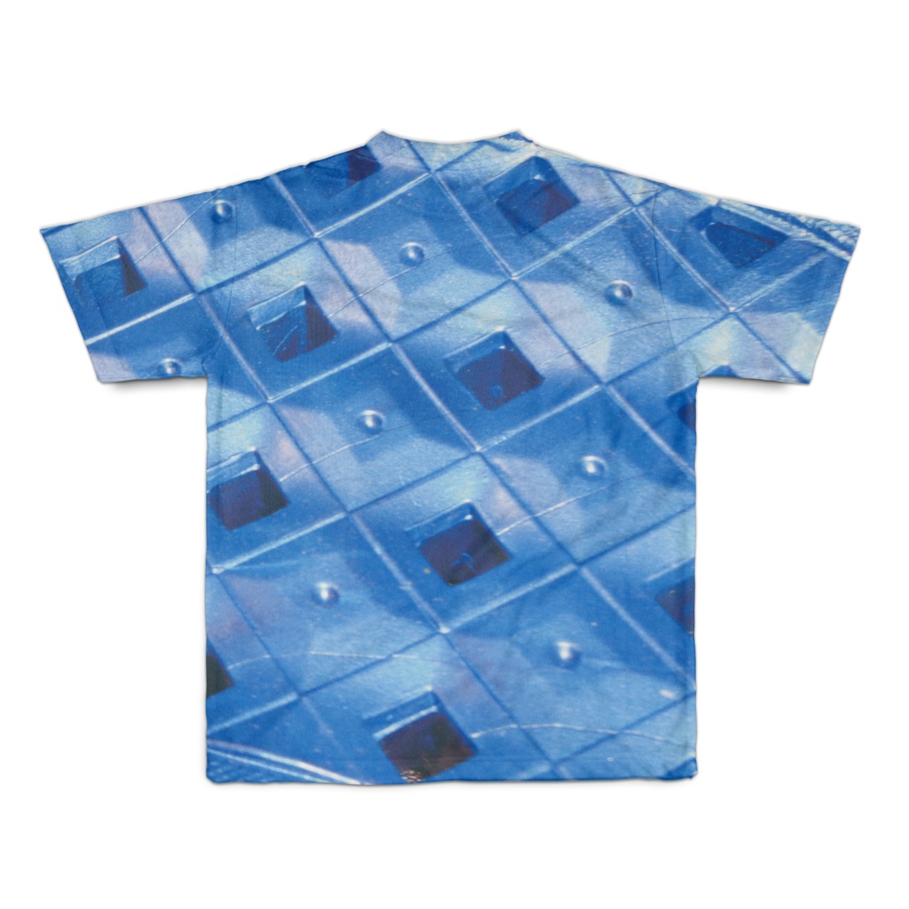 Tシャツ フルグラフィック ブルーハート