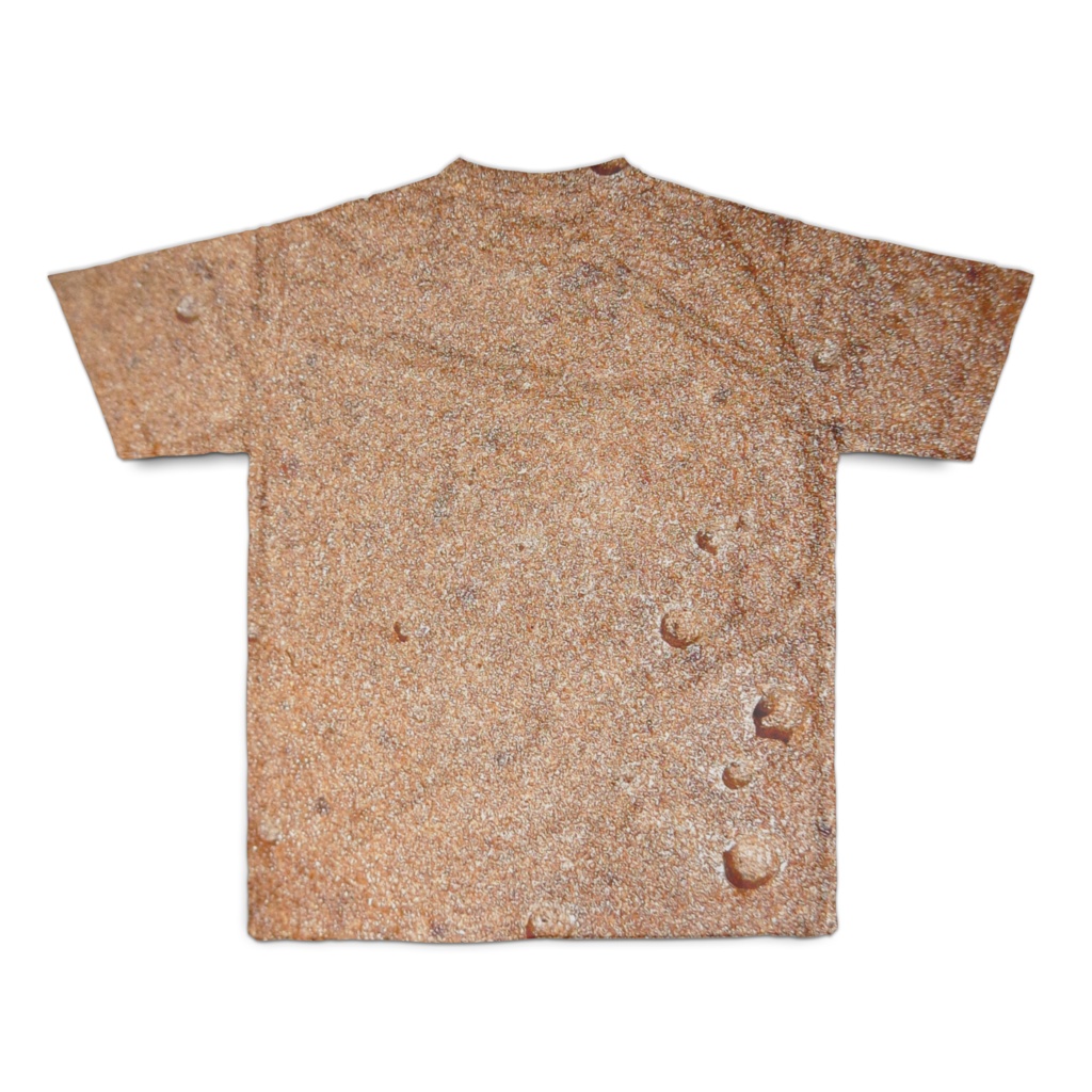 Tシャツ フルグラフィック 茶蒸し