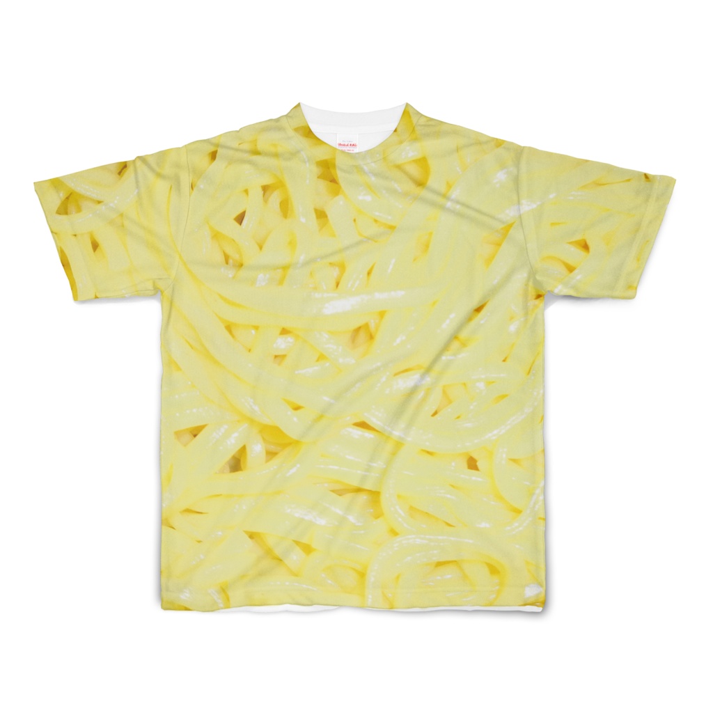 Tシャツ フルグラフィック 今日もパスタ