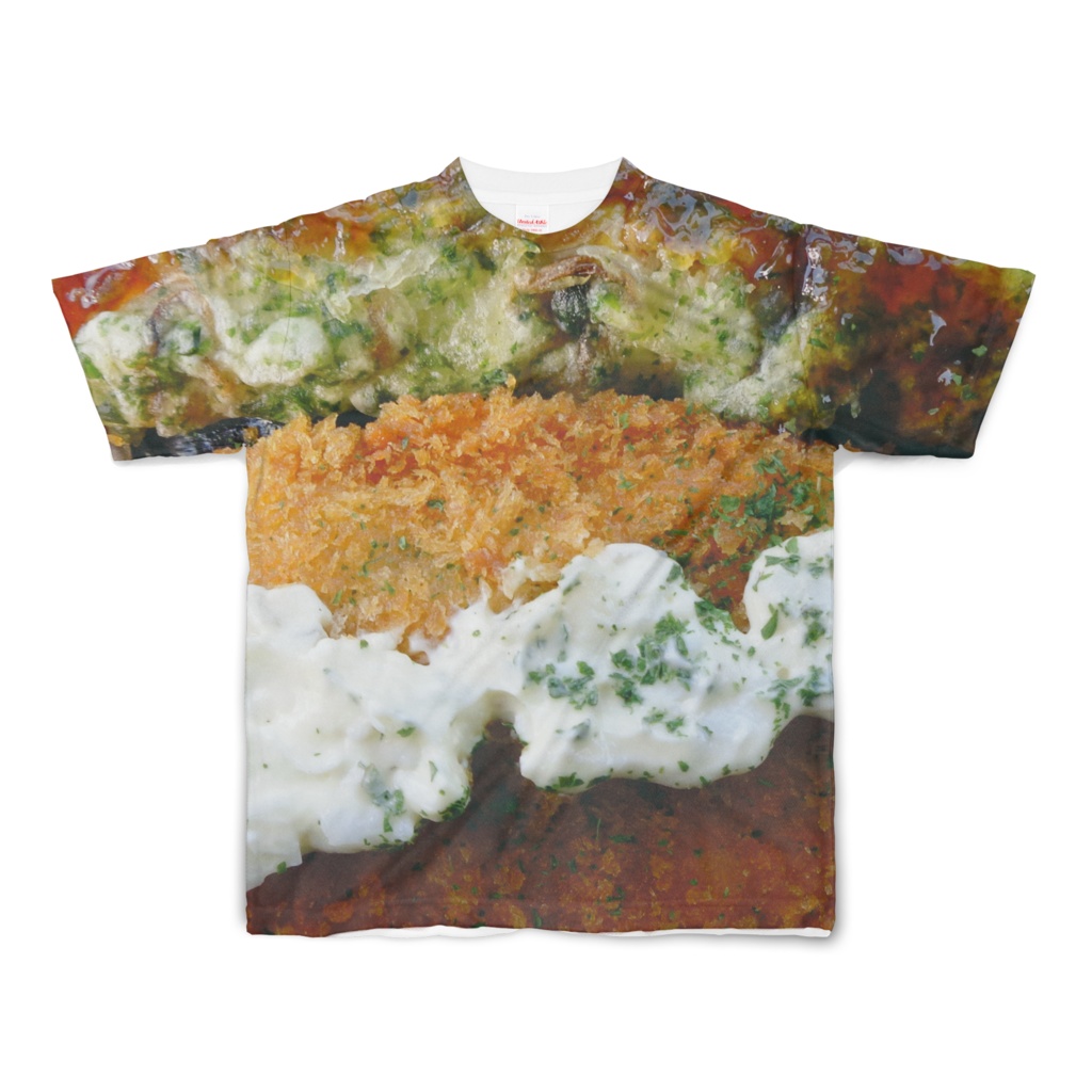 Tシャツ フルグラフィック 和食セット