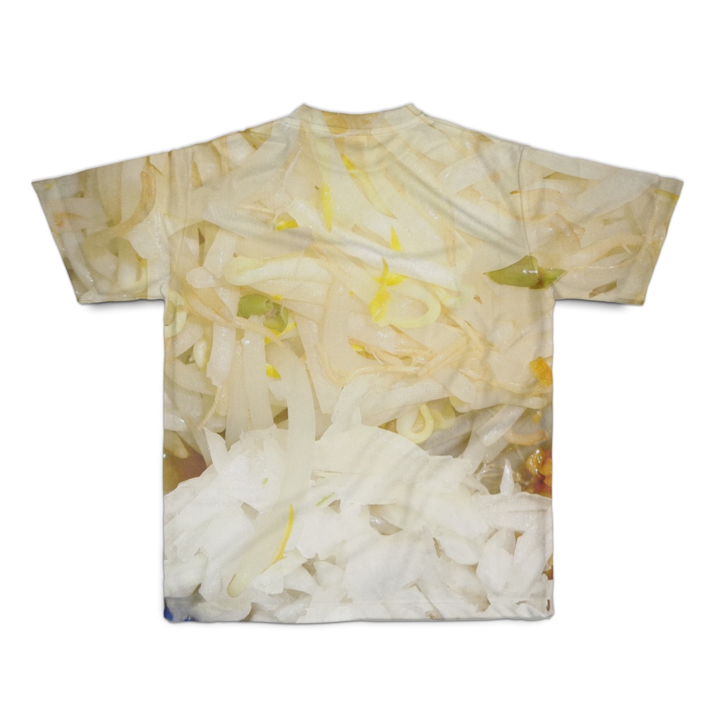 Tシャツ フルグラフィック 白の挟撃