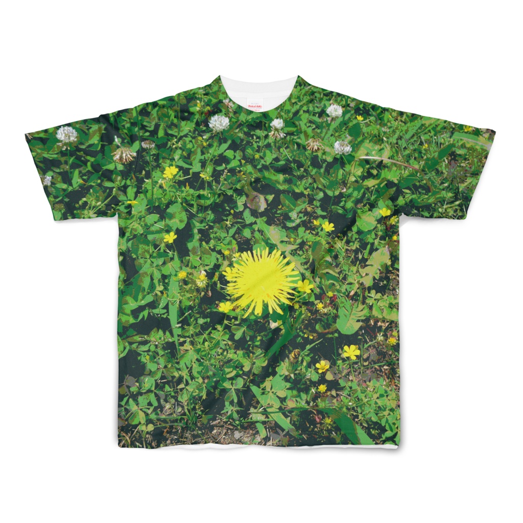 Tシャツ フルグラフィック タンポポポ