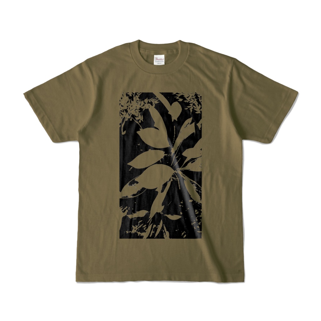 Tシャツ | オリーブ | Origin_Leaf