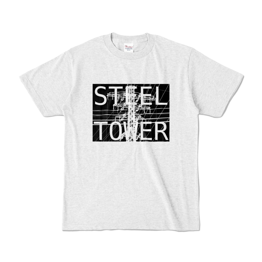 Tシャツ アッシュ STEEL☆TOWER