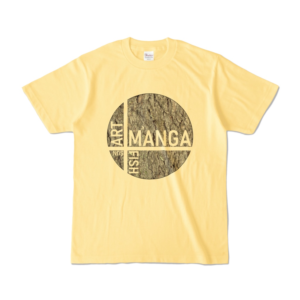 Tシャツ ライトイエロー E☆W_BALL