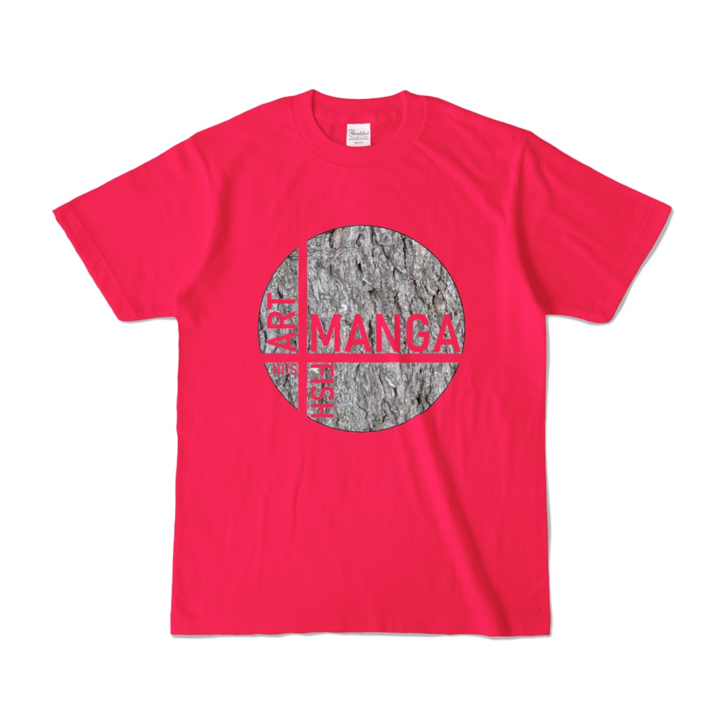 Tシャツ ホットピンク E☆W_BALL