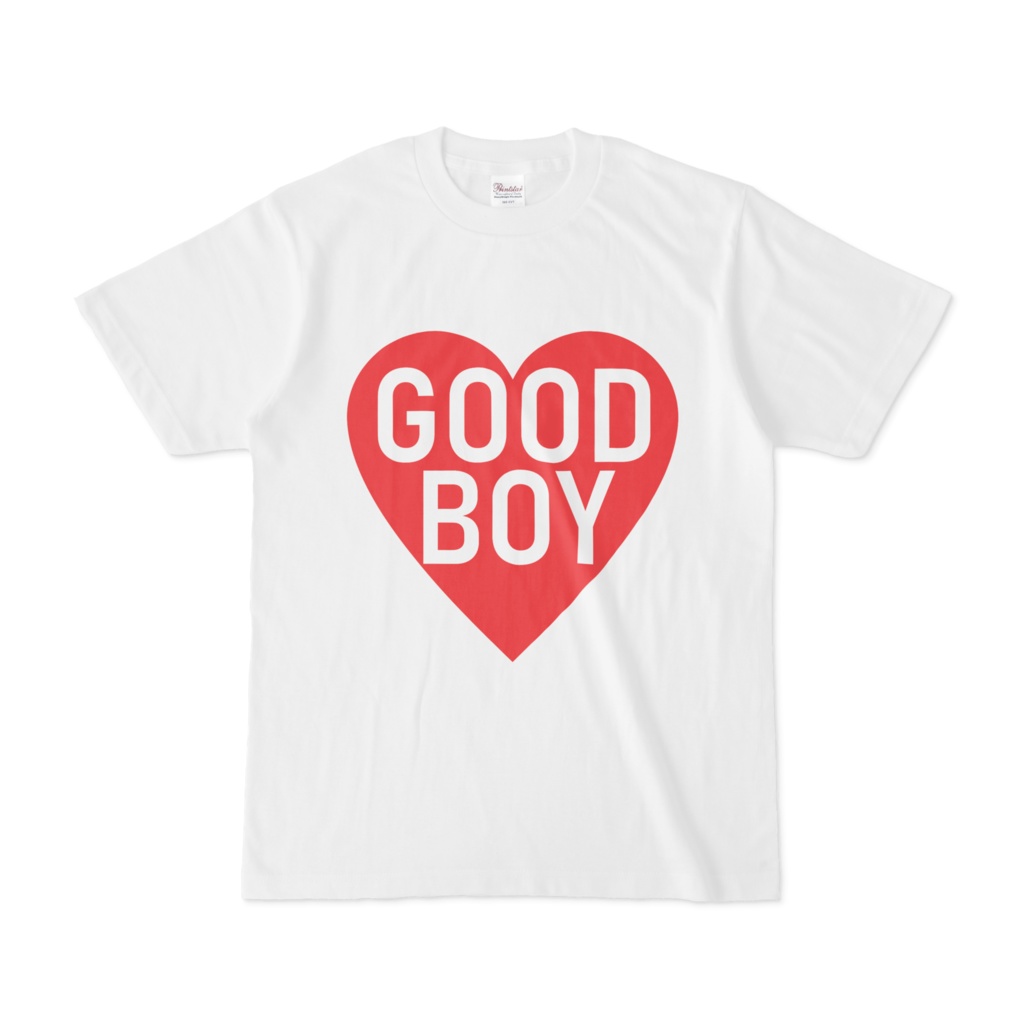Tシャツ | ホワイト | GOOD_BOY_HEART