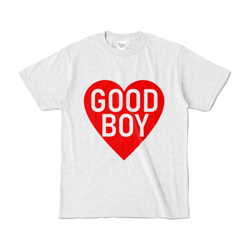 Tシャツ | アッシュ | GOOD_BOY_HEART