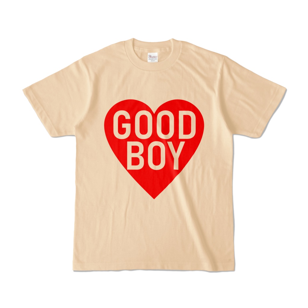 Tシャツ | ナチュラル | GOOD_BOY_HEART