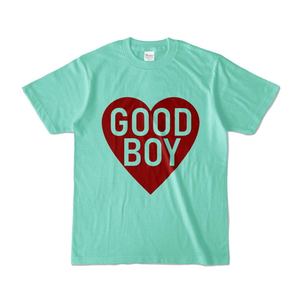Tシャツ | アイスグリーン | GOOD_BOY_HEART