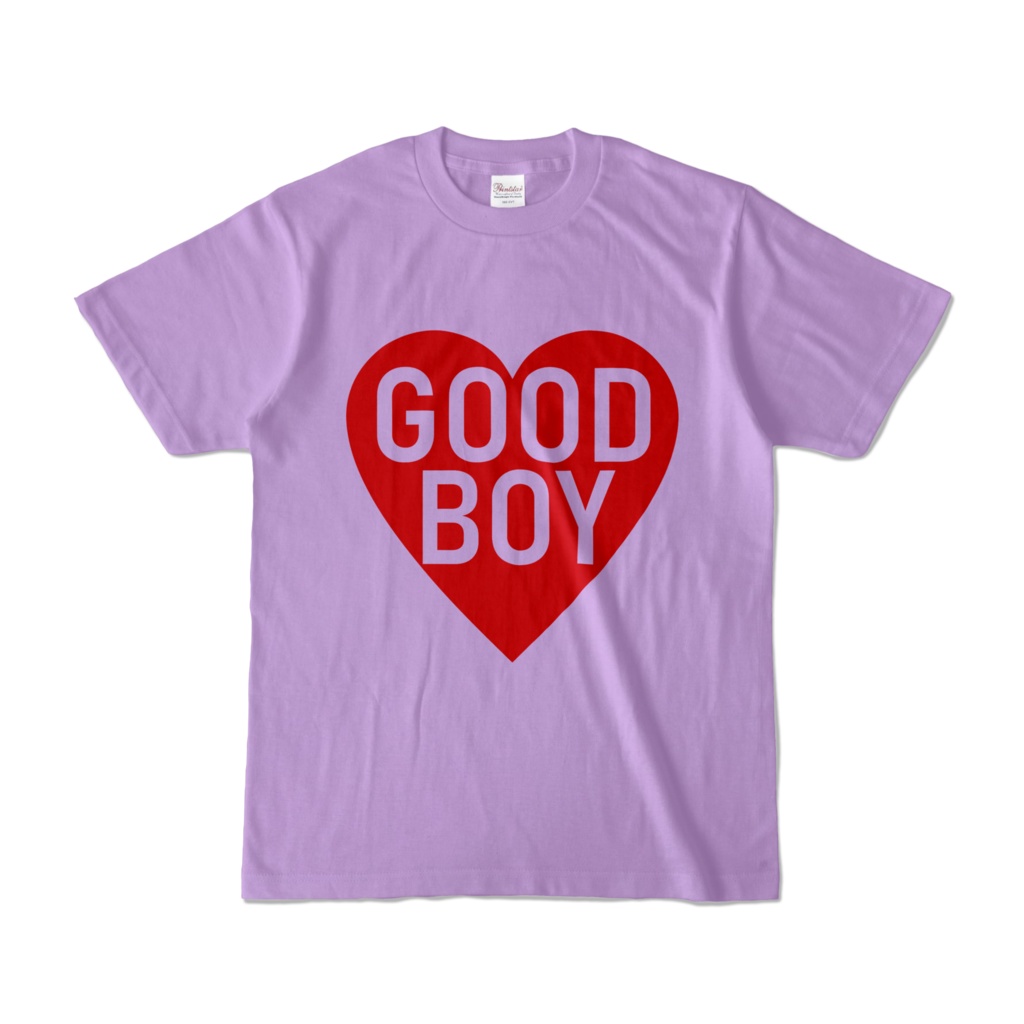 Tシャツ | ライトパープル | GOOD_BOY_HEART
