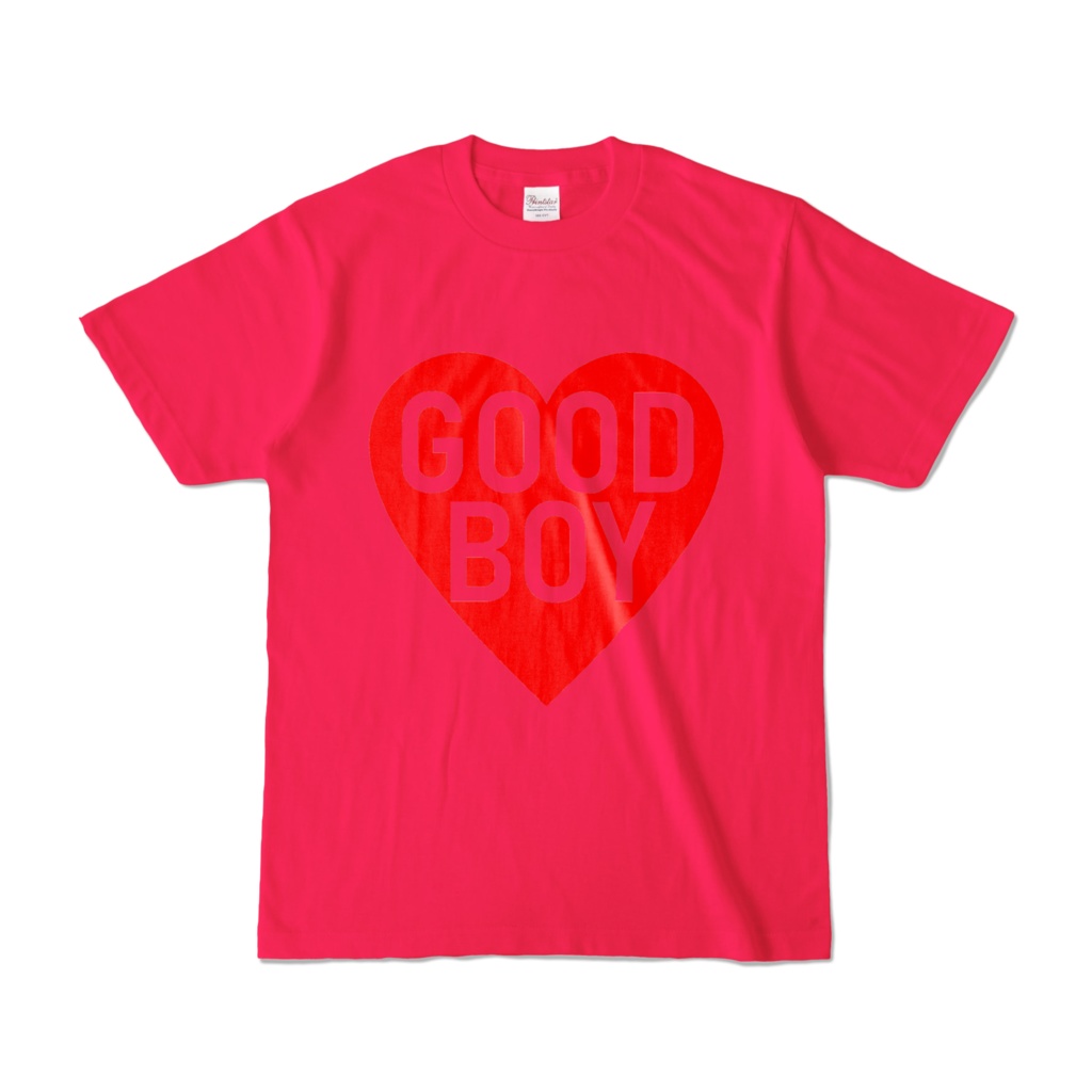 Tシャツ | ホットピンク | GOOD_BOY_HEART