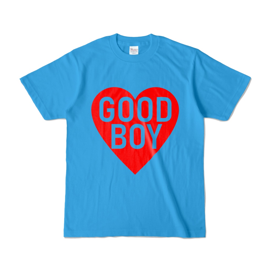 Tシャツ | ターコイズ | GOOD_BOY_HEART