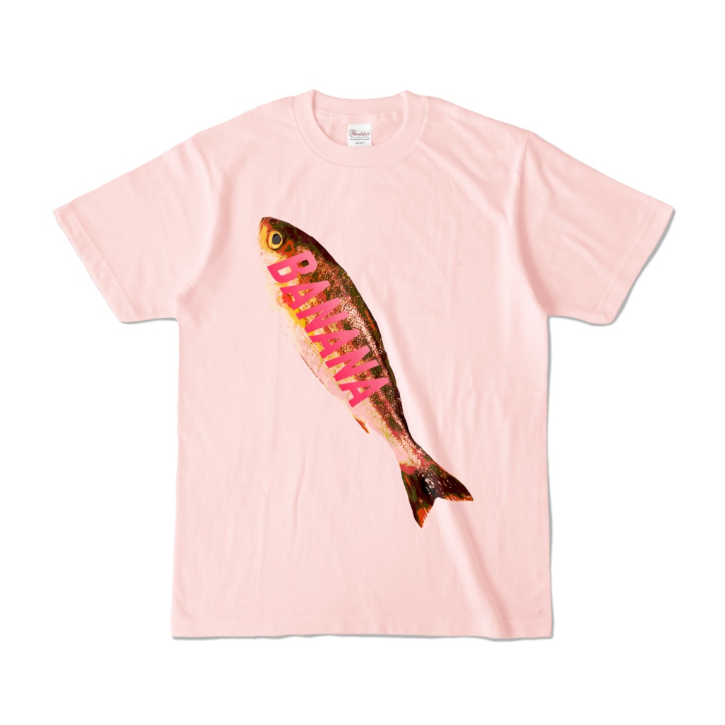 Tシャツ | ライトピンク | BANANA_SAKANA