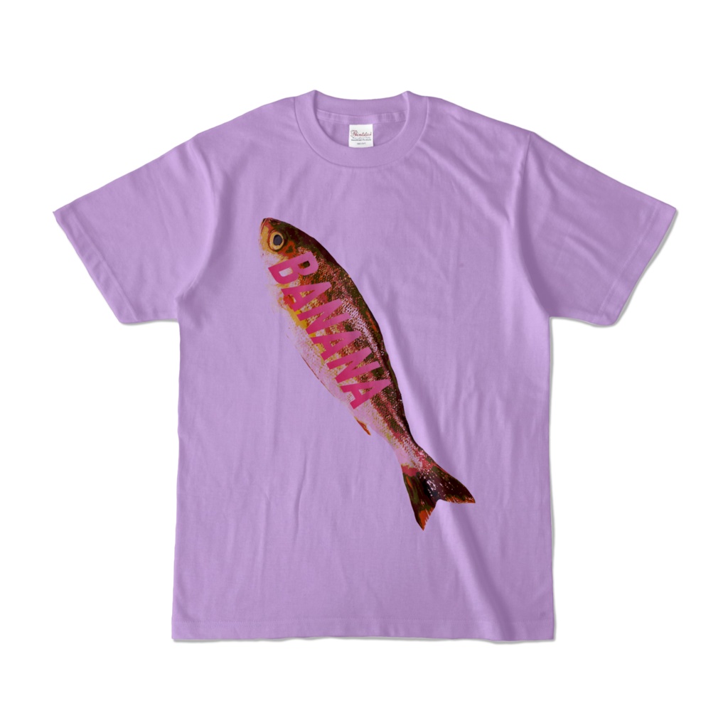Tシャツ | ライトパープル | BANANA_SAKANA