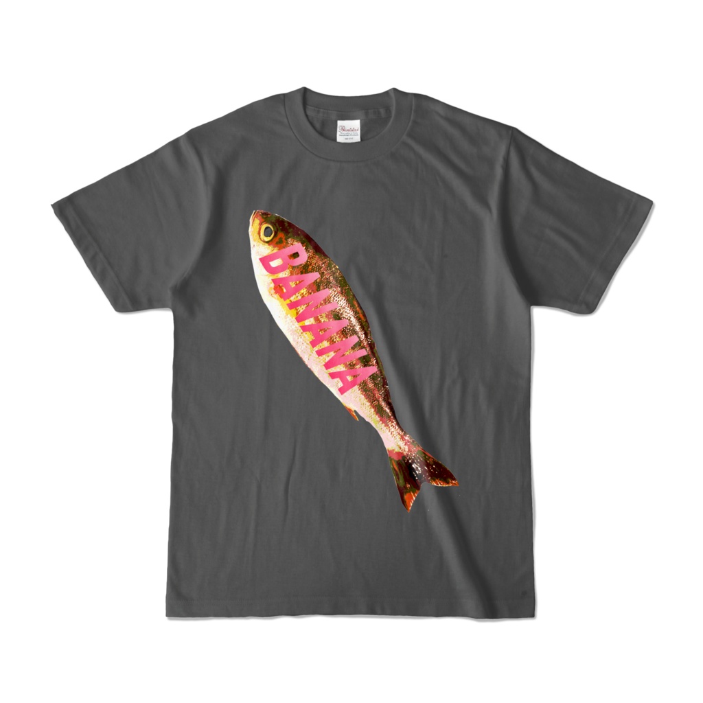 Tシャツ | チャコール | BANANA_SAKANA