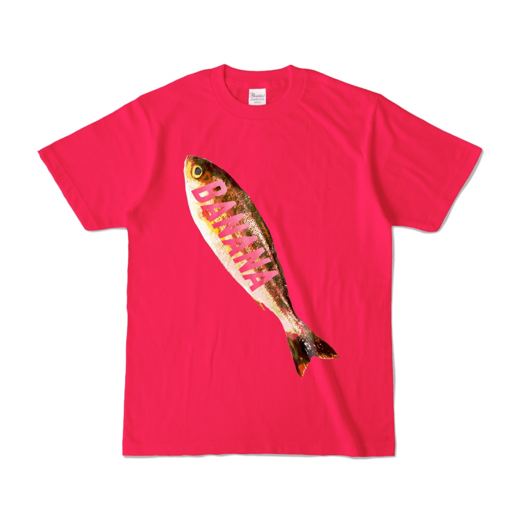 Tシャツ | ホットピンク | BANANA_SAKANA