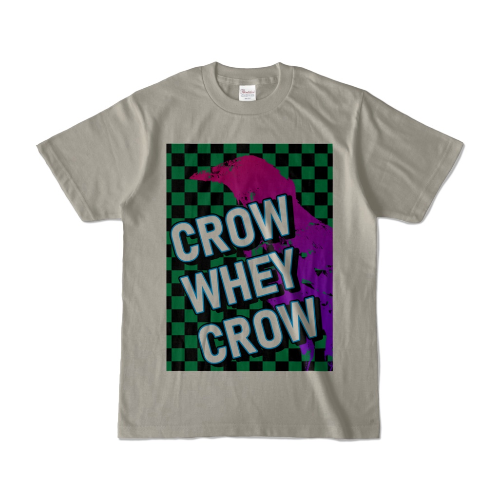 Tシャツ | シルバーグレー | CROW_WHEY_CROW