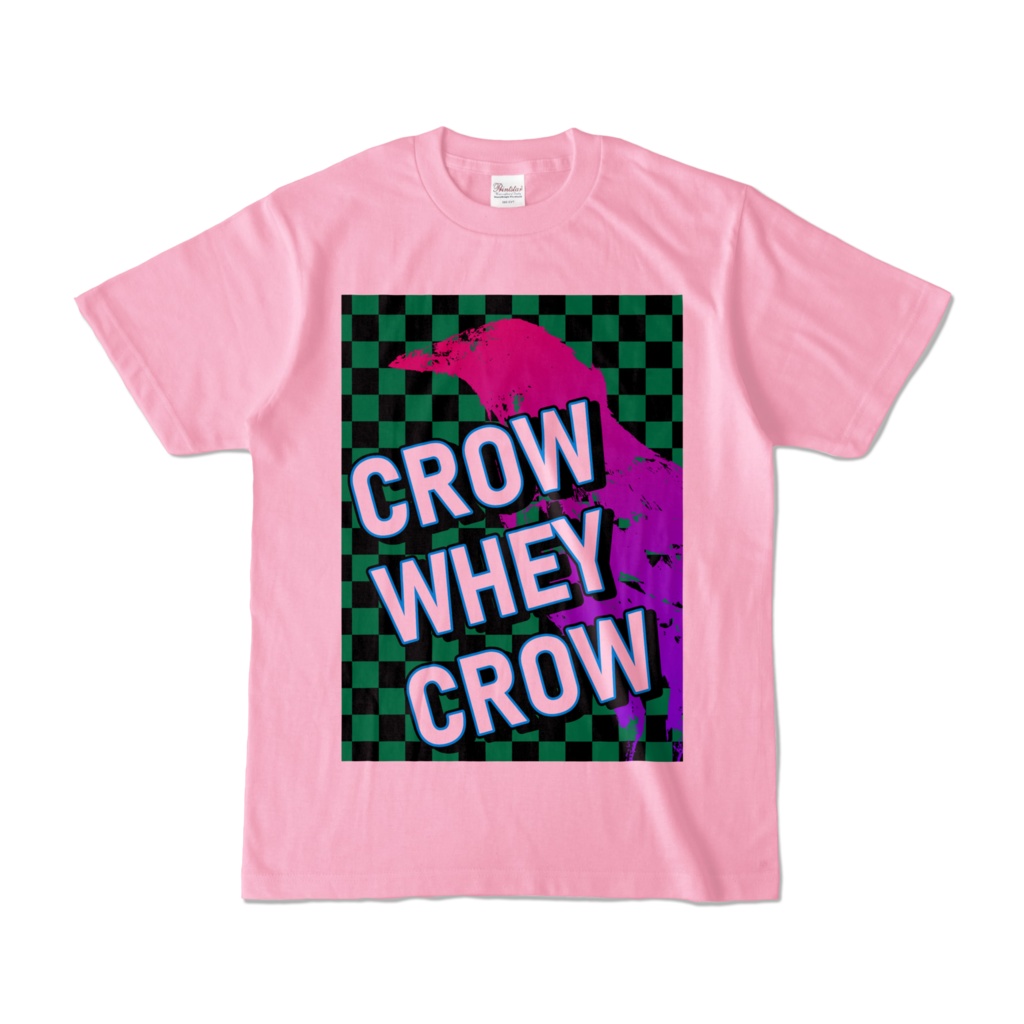 Tシャツ | ピーチ | CROW_WHEY_CROW