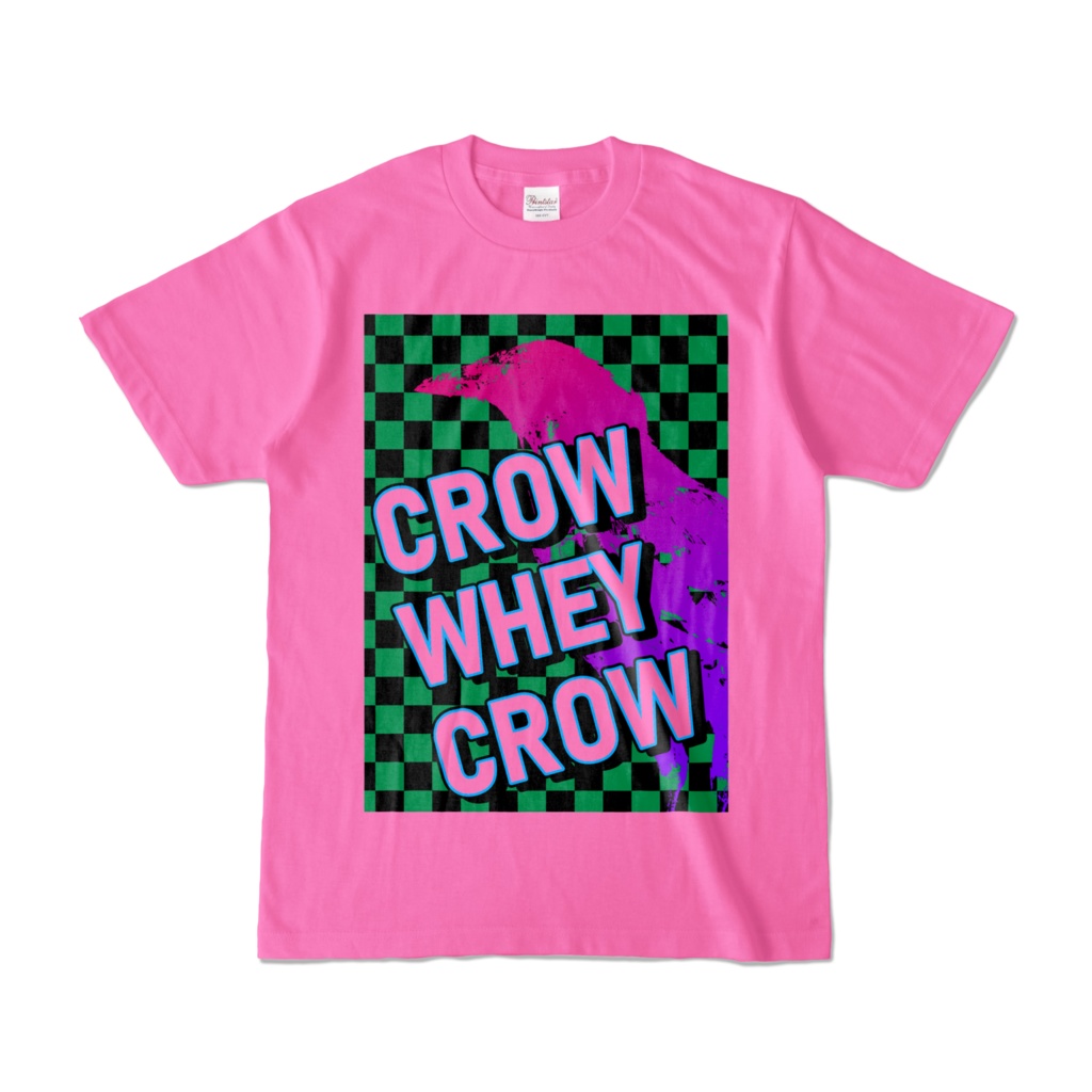 Tシャツ | ピンク | CROW_WHEY_CROW