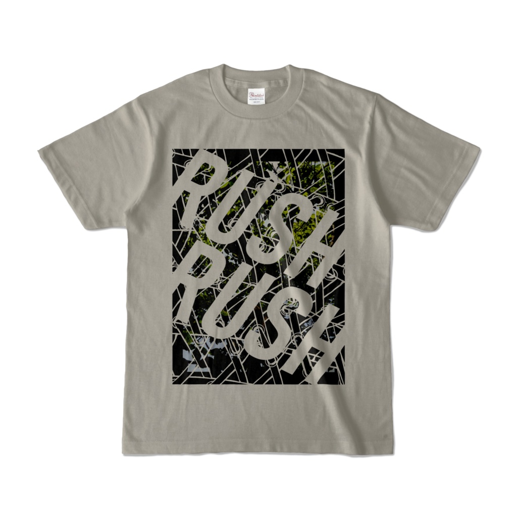 Tシャツ | シルバーグレー | RUSH_RUSH∞夏