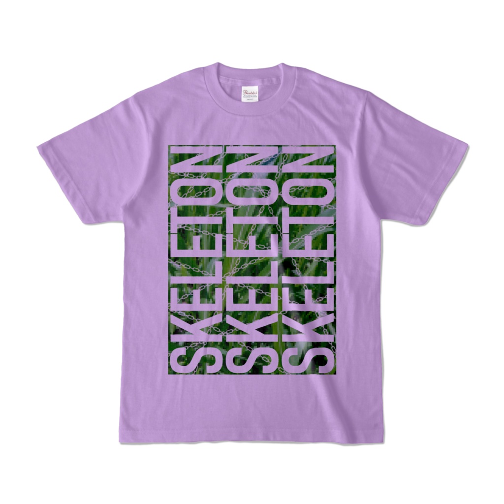 Tシャツ | ライトパープル | SKELETON☆みのー