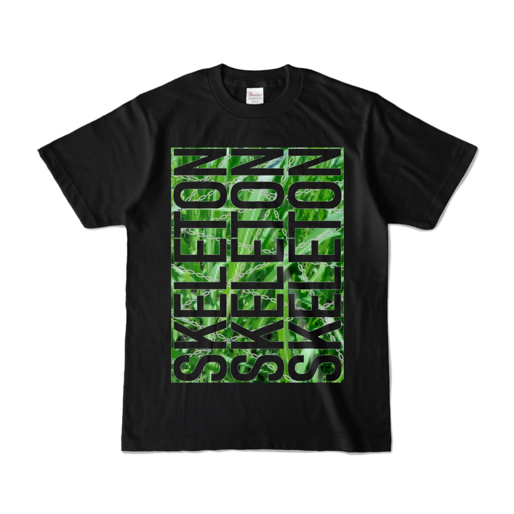 Tシャツ | ブラック | SKELETON☆みのー