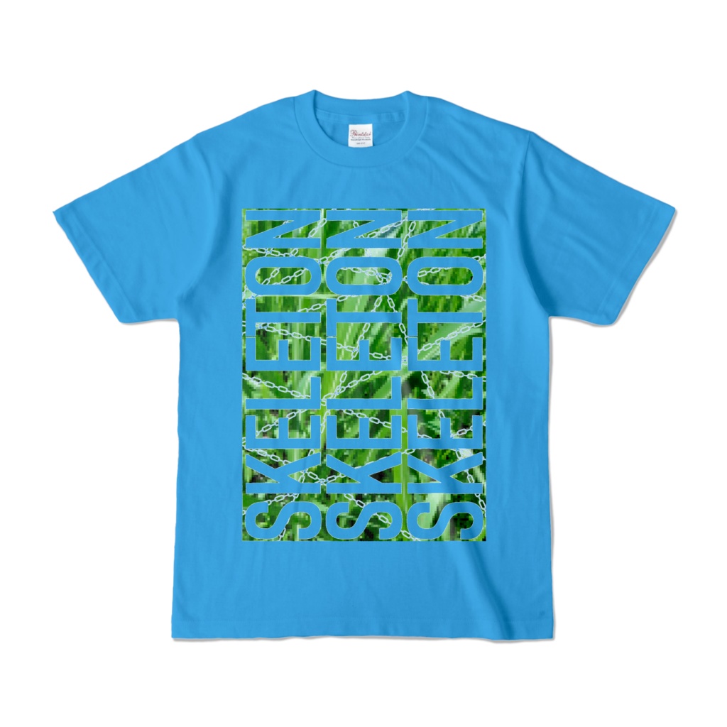 Tシャツ | ターコイズ | SKELETON☆みのー