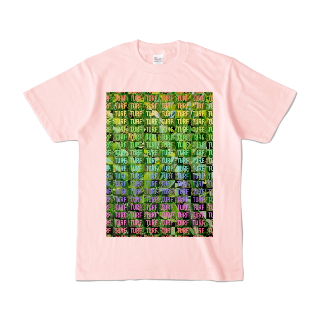 Tシャツ | ライトピンク | TURF_プランター