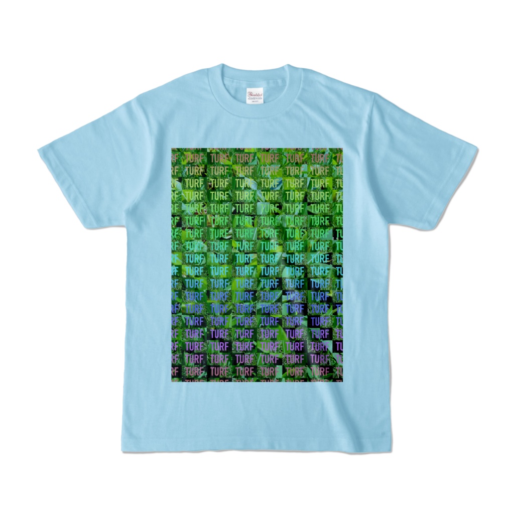 Tシャツ | ライトブルー | TURF_プランター