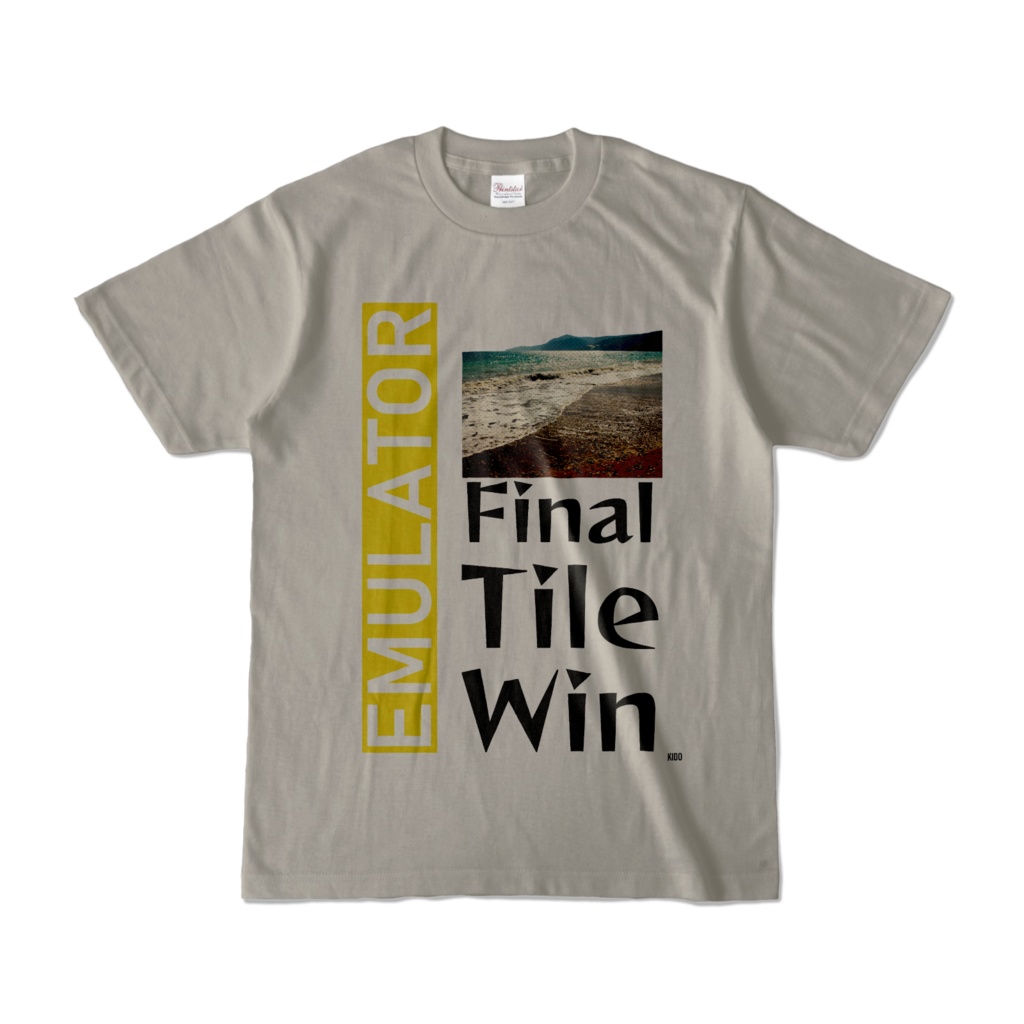 Tシャツ | シルバーグレー | Final☆Tile☆Win☆