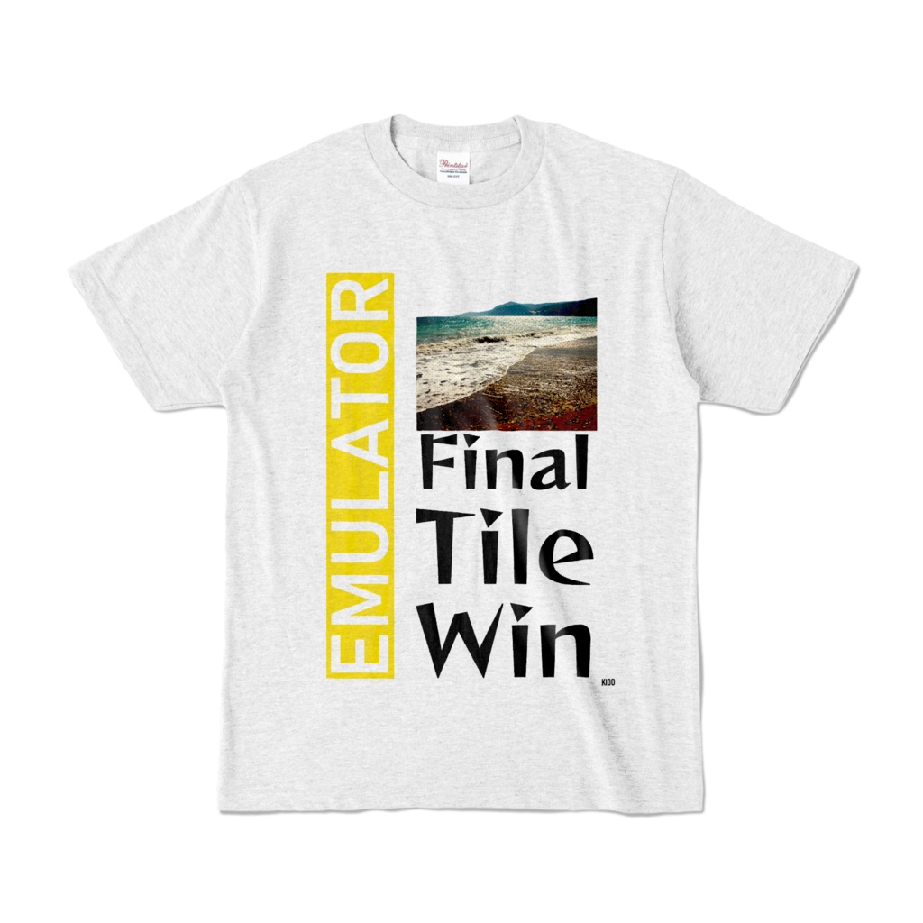 Tシャツ | アッシュ | Final☆Tile☆Win☆