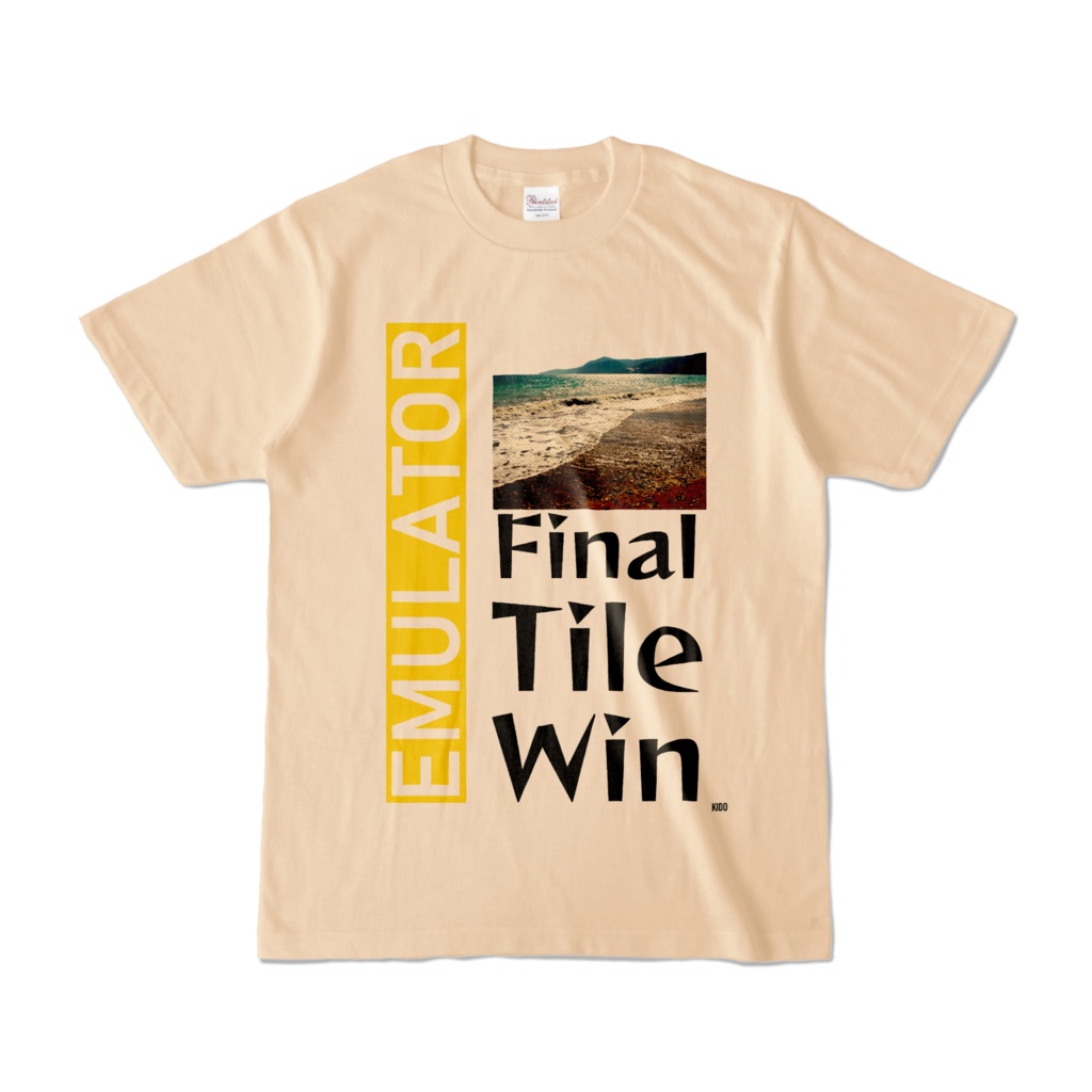 Tシャツ | ナチュラル | Final☆Tile☆Win☆