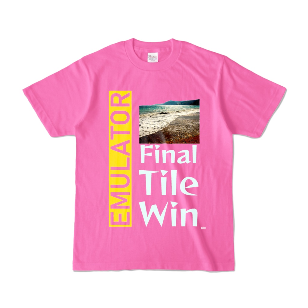 Tシャツ | ピンク | Final☆Tile☆Win☆