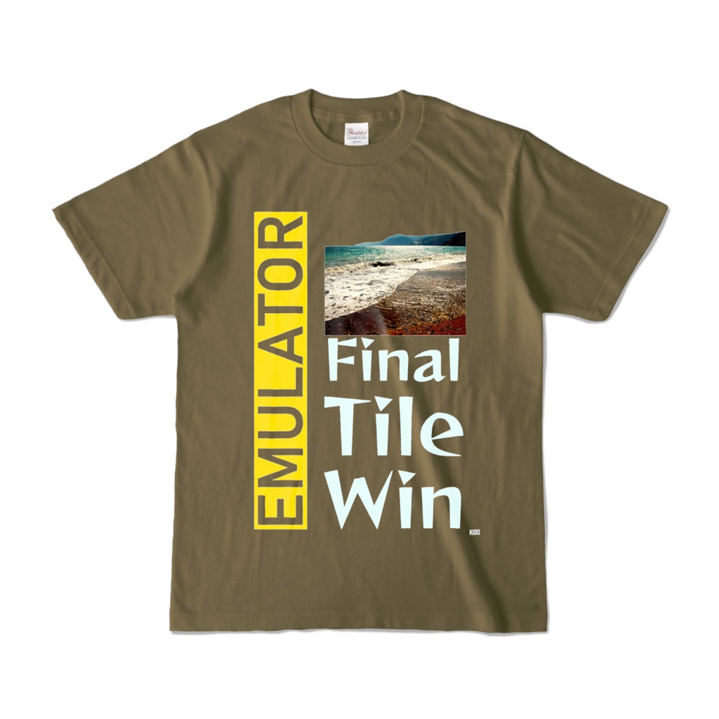 Tシャツ | オリーブ | Final☆Tile☆Win☆
