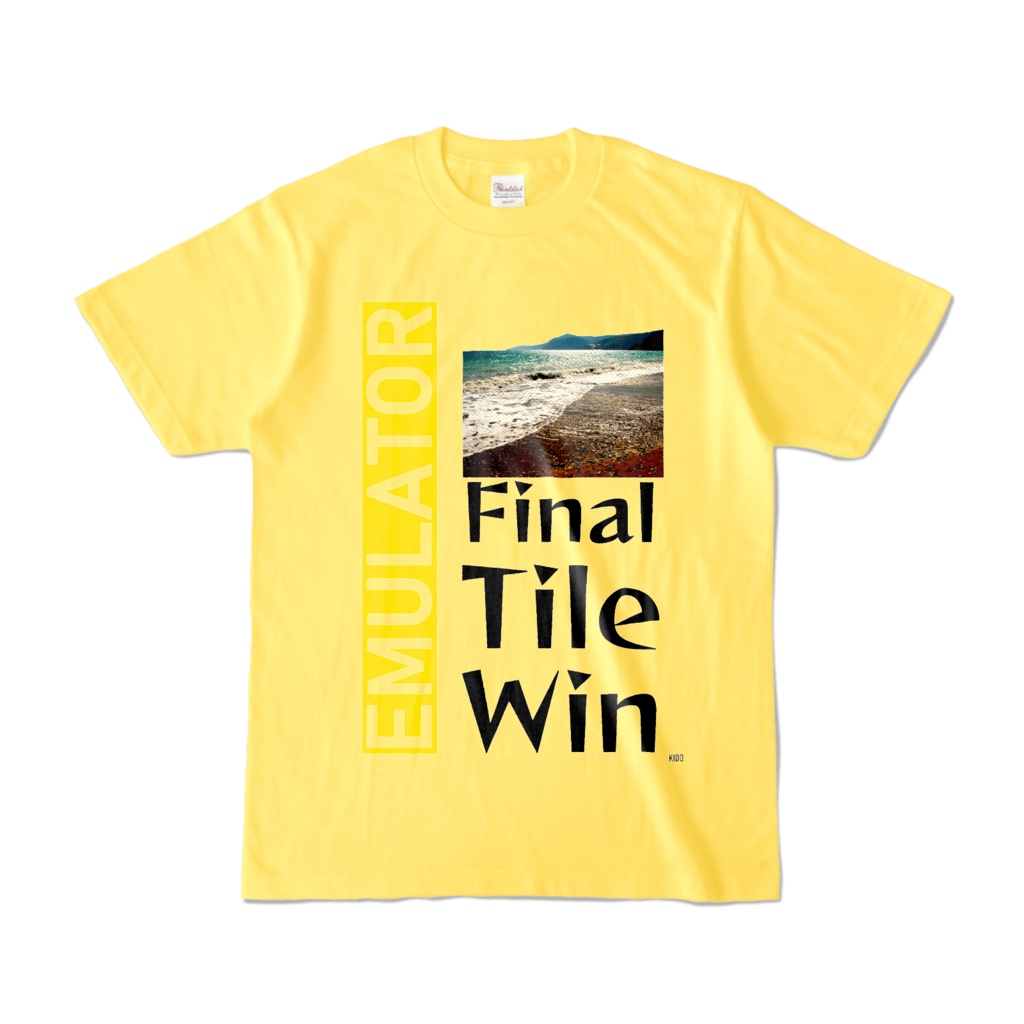 Tシャツ | イエロー | Final☆Tile☆Win☆