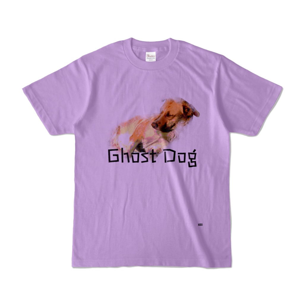Tシャツ | ライトパープル | Ghost☆dogにゃん