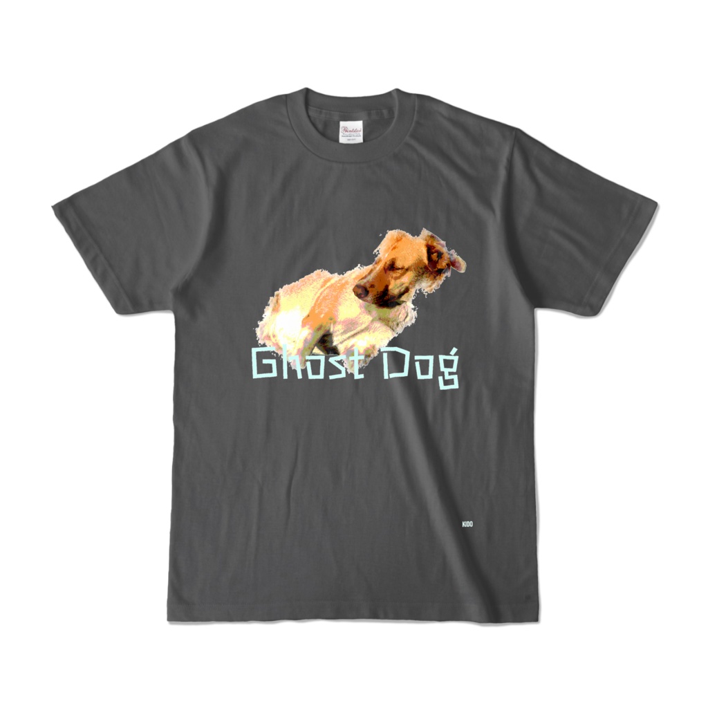 Tシャツ | チャコール | Ghost☆dogにゃん