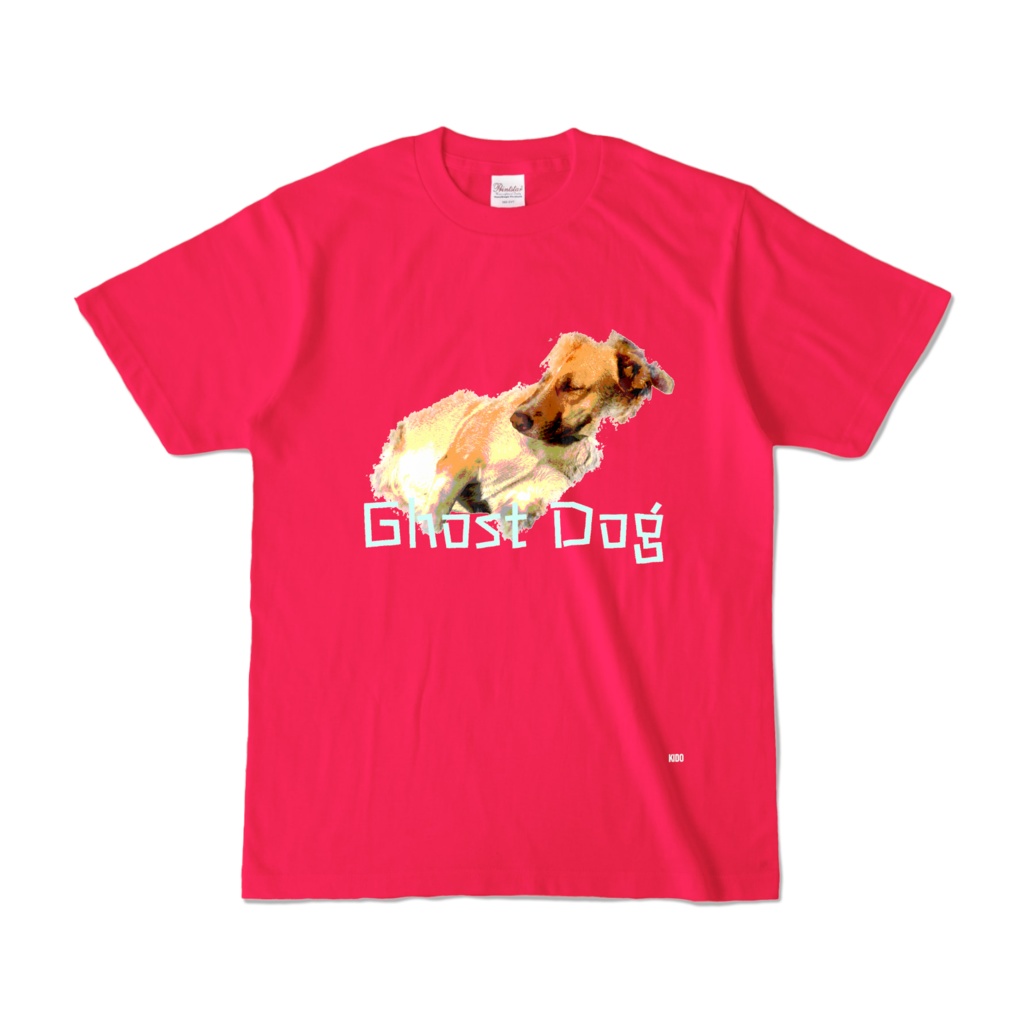 Tシャツ |  ホットピンク | Ghost☆dogにゃん