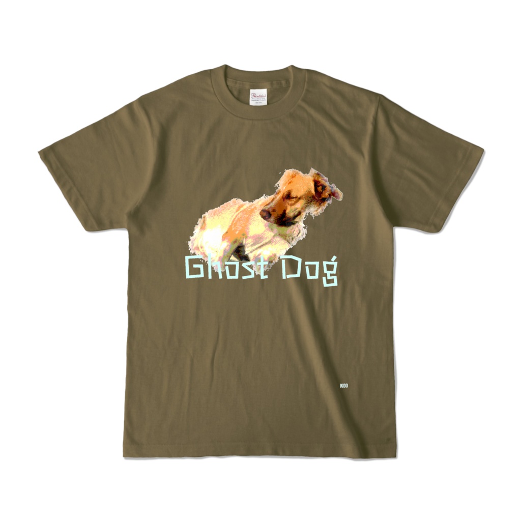 Tシャツ | オリーブ | Ghost☆dogにゃん