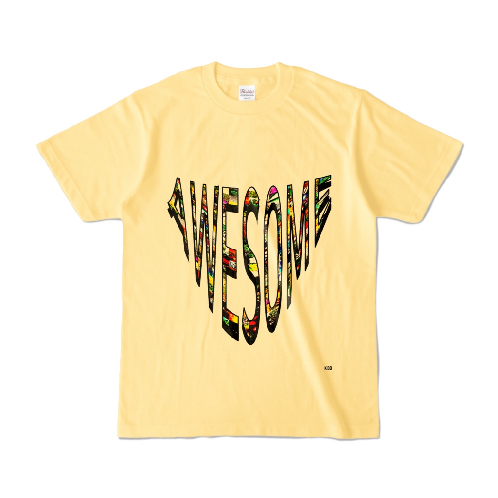Tシャツ | ライトイエロー | AwesomeDeスーパーマン