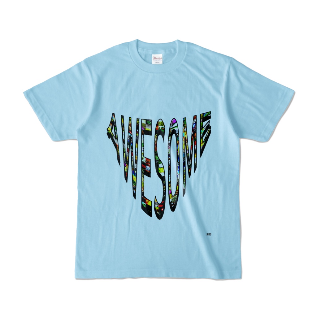 Tシャツ | ライトブルー | AwesomeDeスーパーマン