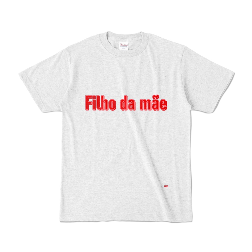 Tシャツ | アッシュ | SIMPLE☆Filho_da_mãe