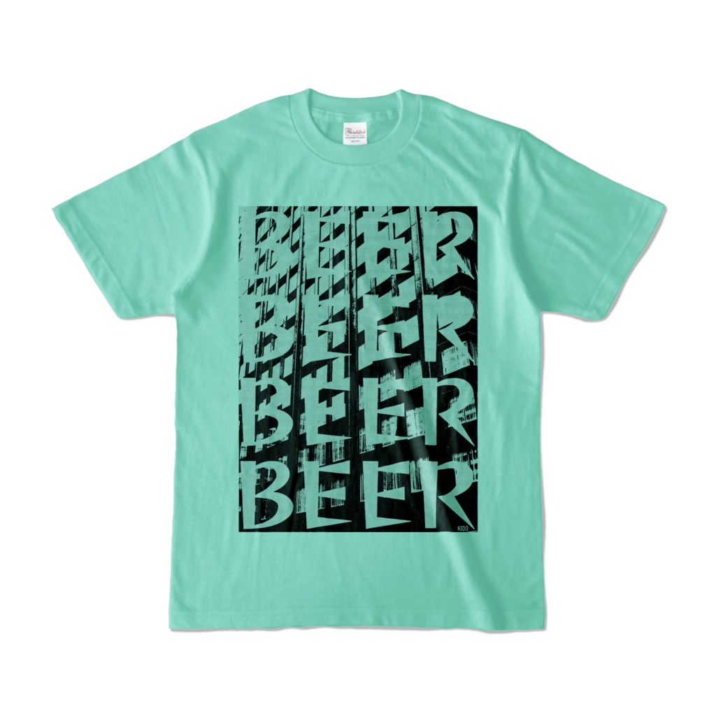 Tシャツ | アイスグリーン | ビルでBEER辛口