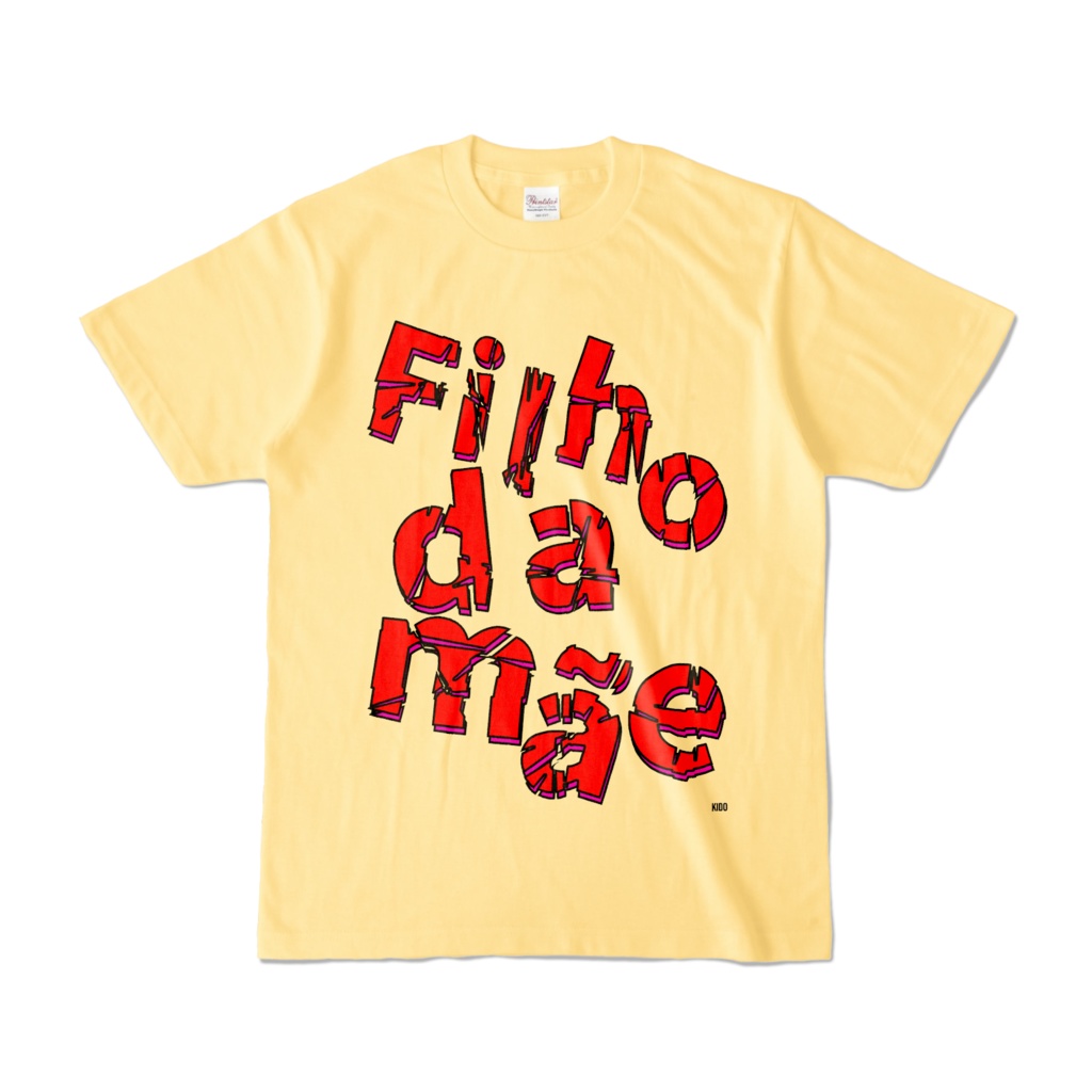 Tシャツ | ライトイエロー | URBAN☆Filho_da_mãe