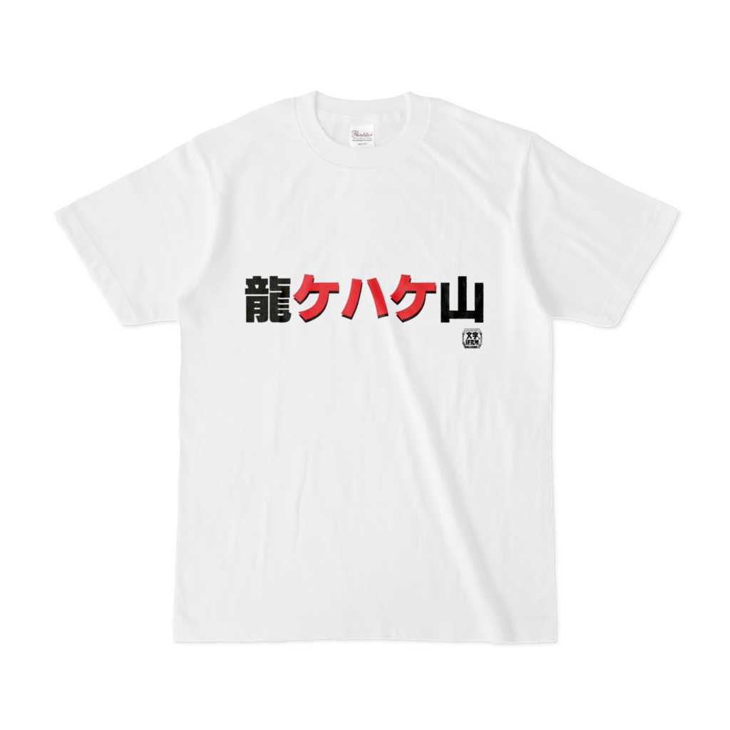 Tシャツ | 文字研究所 | 龍ケハケ山