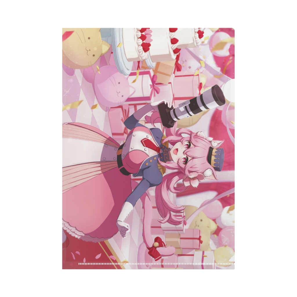 A4クリアファイル-姫宮レーニャ2024お誕生日グッズ