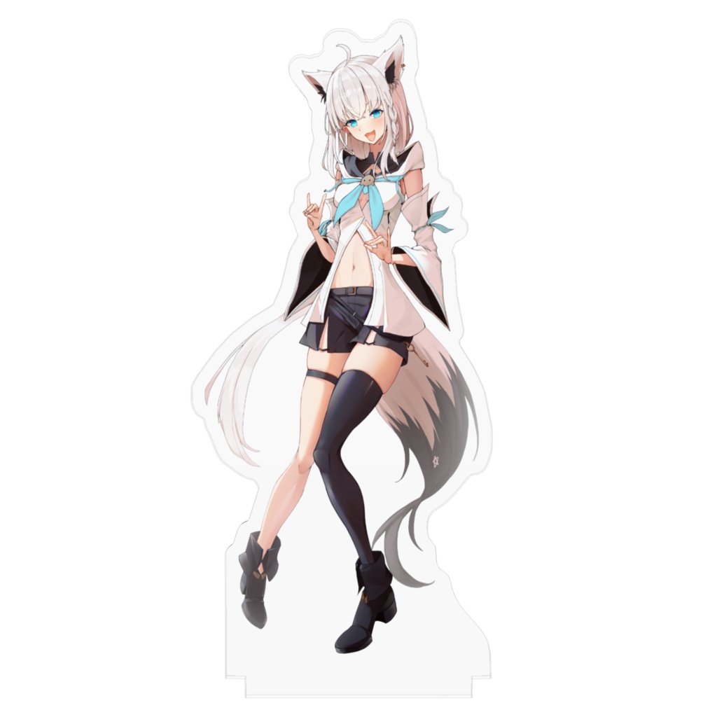 白上フブキアクリルフィギュア