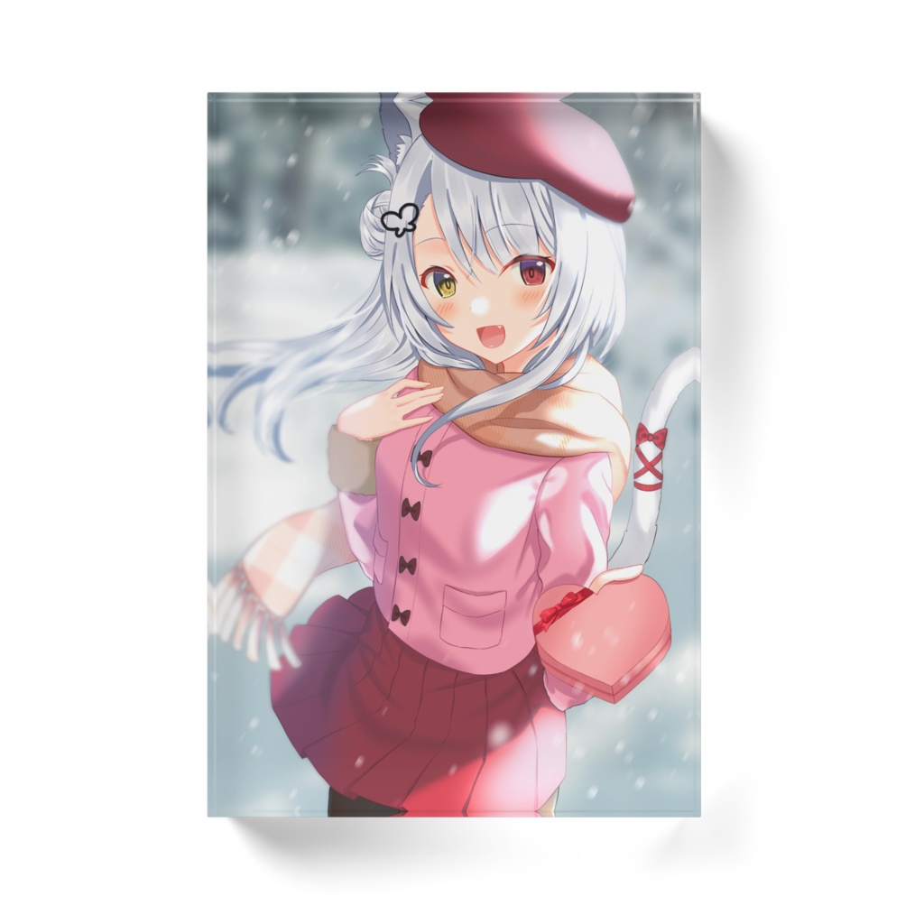 猫峰ゆきな アクリルブロック