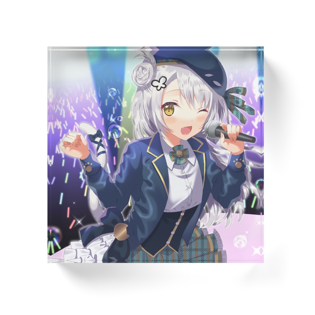 猫峰ゆきな アイドルver. アクリルブロック
